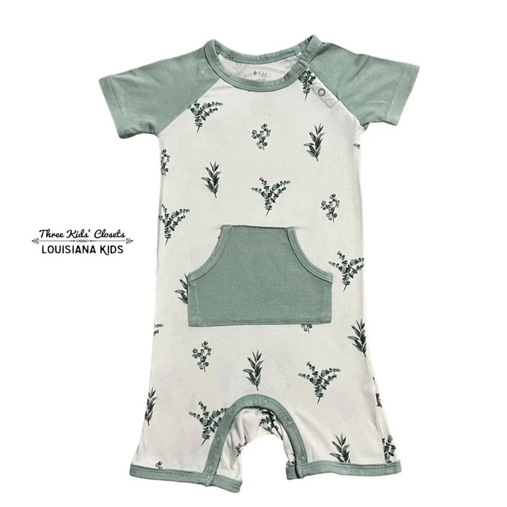 Kyte Baby 18-24m Bamboo Eucalyptus Plant Shortall